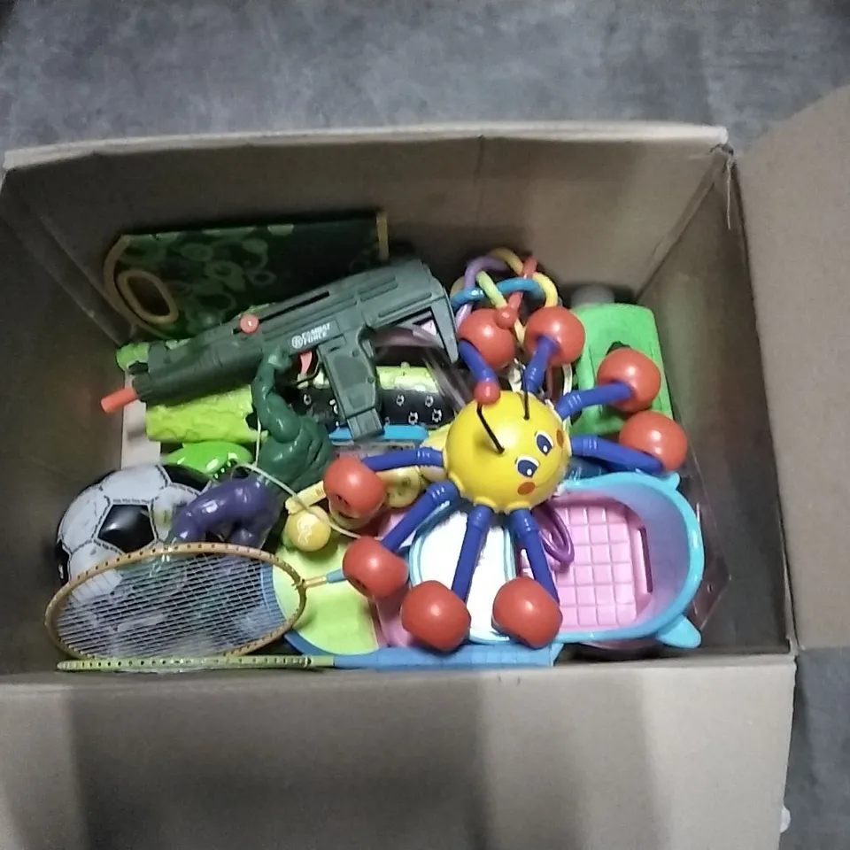 BOX CONTAINING CHILDREN'S TOY'S 