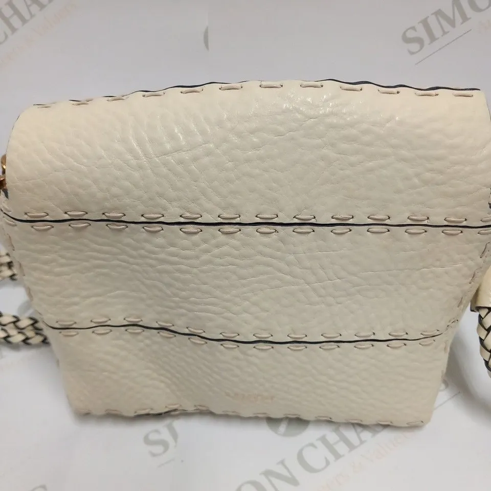 LANVIN SMALL RECTANGULAR BAG STITCHING CALFSKIN