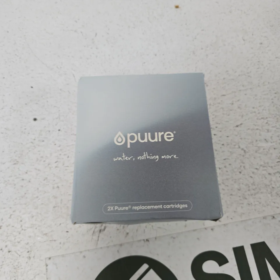 PURE REPLACEMENT CARTRIDGES – 2X WATER FILTRATION CARTRIDGES