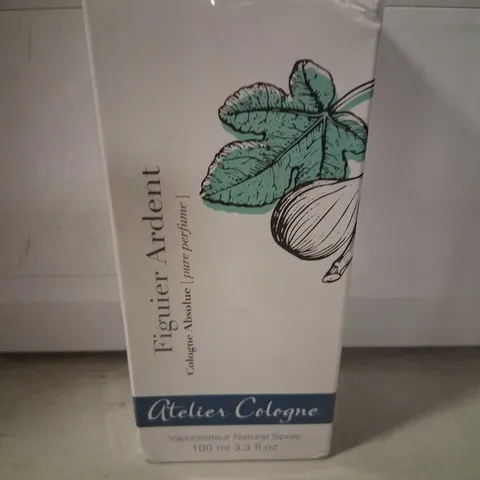 BOXED AND SEALED FIGUIER ARDENT COLOGNE ABSOLUE ATELIES COLOGNE 100ML