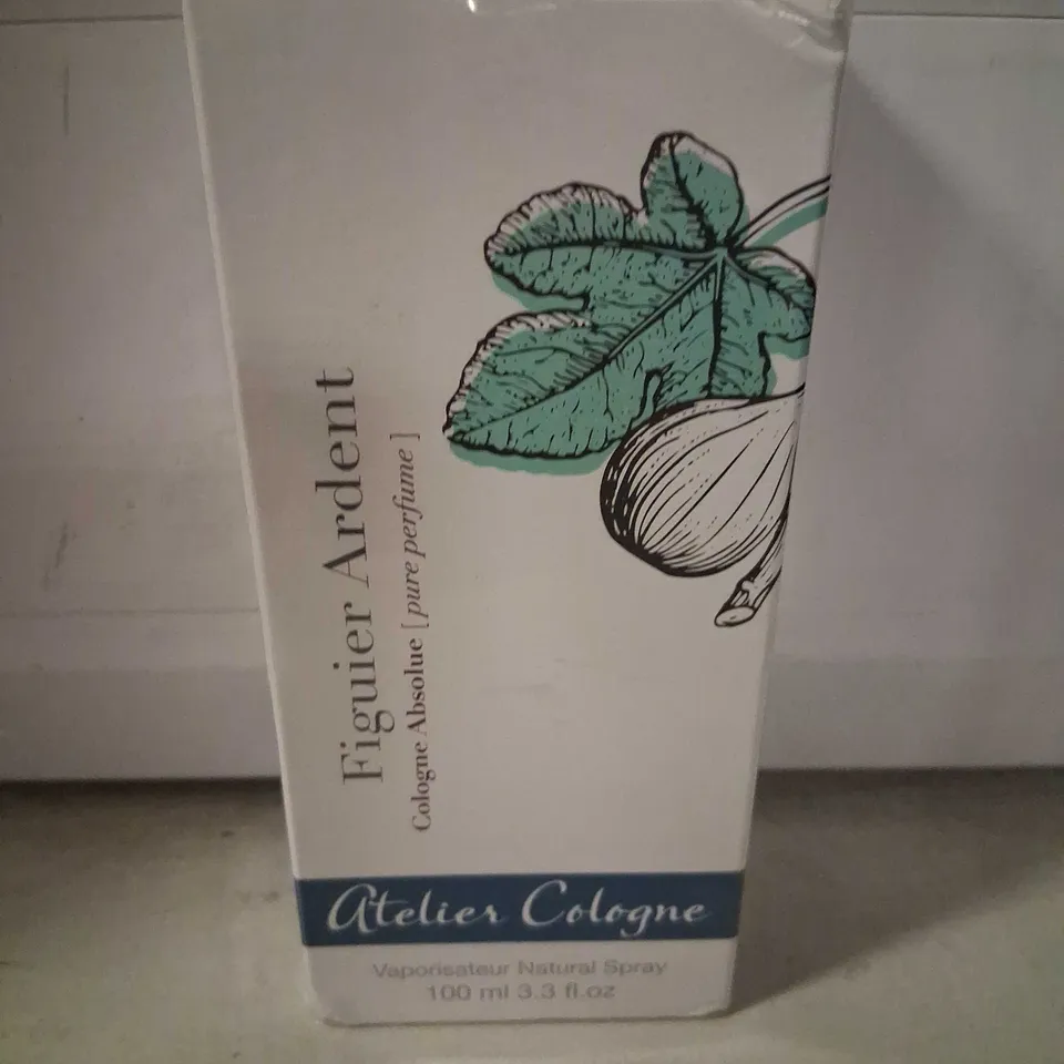 BOXED AND SEALED FIGUIER ARDENT COLOGNE ABSOLUE ATELIES COLOGNE 100ML