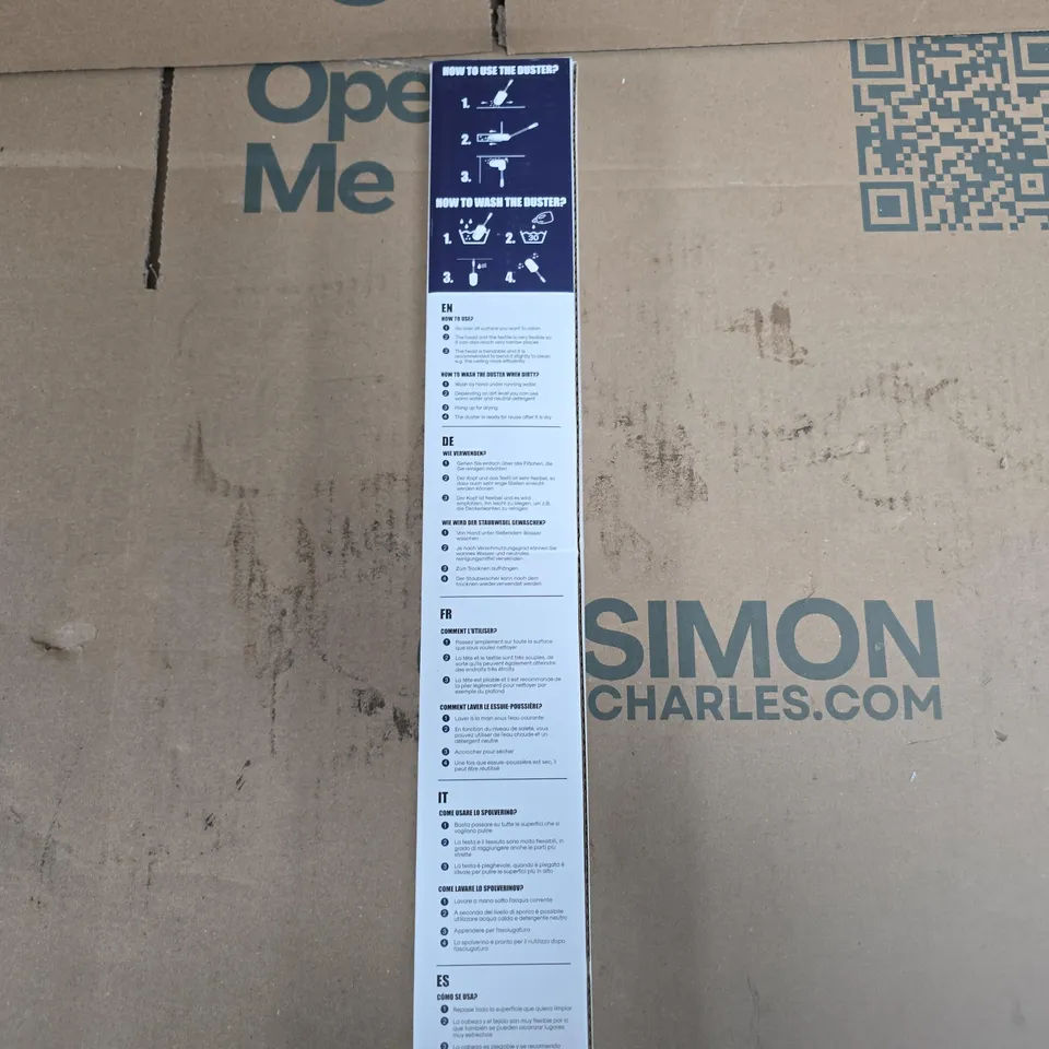 GÜTEWERK DUSTR DUSTER – FOR A CLEANER HOME, BOXED