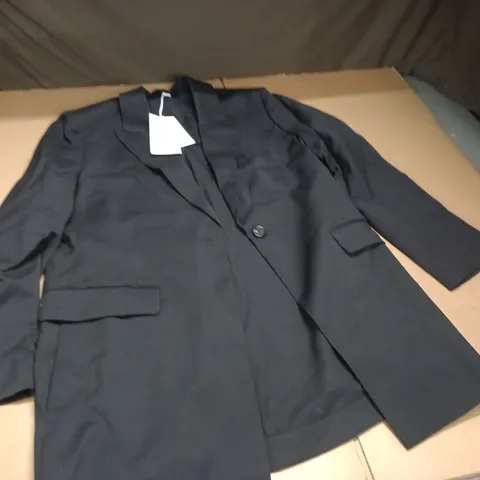 COS WOOL BLAZER IN BLACK - UK 18