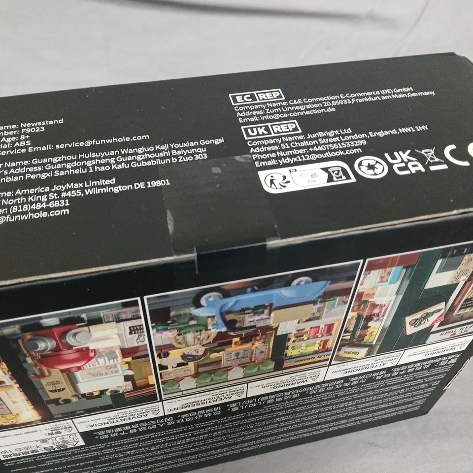 SEALED DELIGHT DAY & NIGHT NEWSTAND 556-PIECE CONSTRUCTION SET - F9023