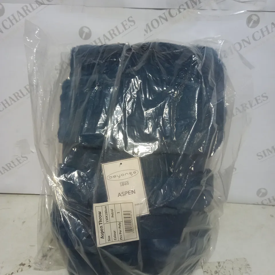 DEYONGS ASPEN LUXURY FAUX FUR THROW 
