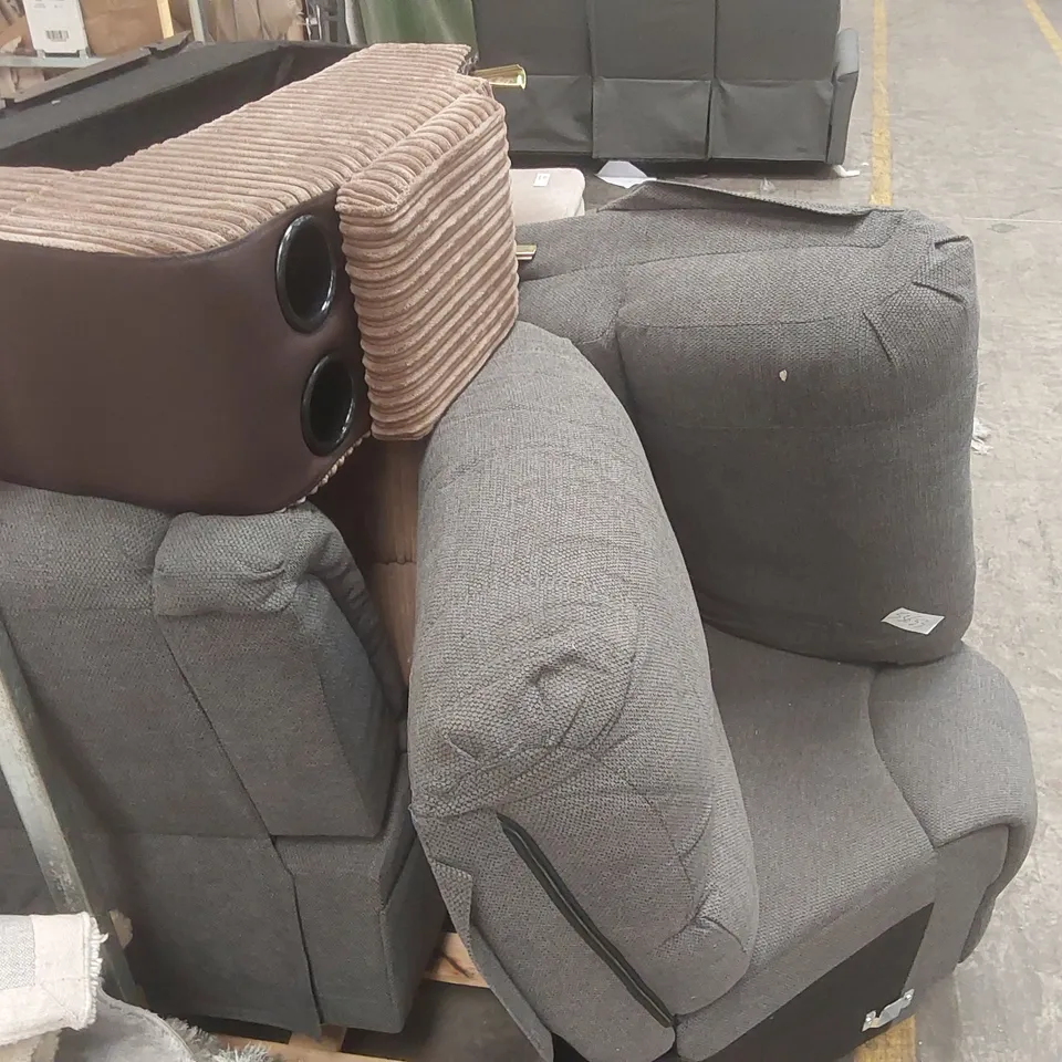 PALLET CONTAINING A LARGE QUANTITY OF ASSORTED SOFA PARTS ECT