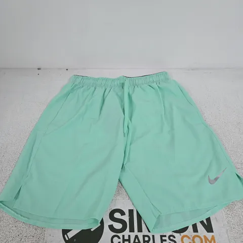 NIKE DRI-FIT LOOSE FIT SHORTS β MINT GREEN, STANDARD FIT, 5" LENGTH