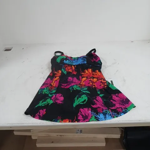 BON PRIX BLACK/MULTI SWIM DRESS 14