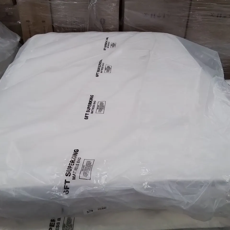 QUALITY BAGGED SERENITY COMFORT COIL SPRING AND ECO-FOAM HYBRID 135cm DOUBLE MATTRESS 