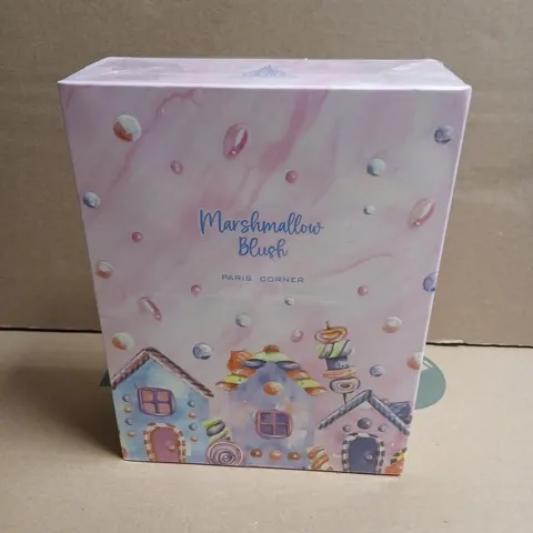 BOXED AND SEALED MARSHMALLOW BLUSH PARIS CORNER EAU DE PARFUM 100ML