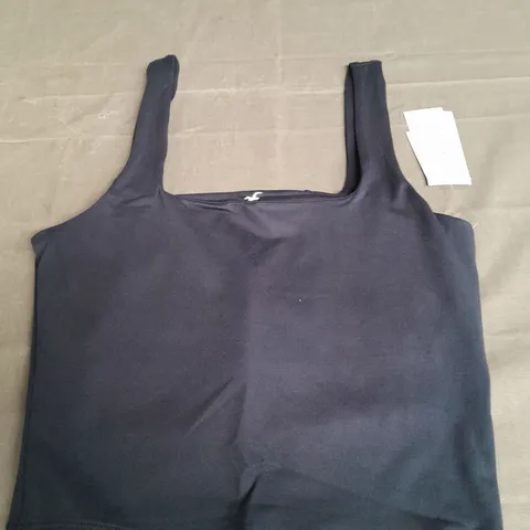 HOLLISTER NAVY SHORT TANT TOP - SMALL