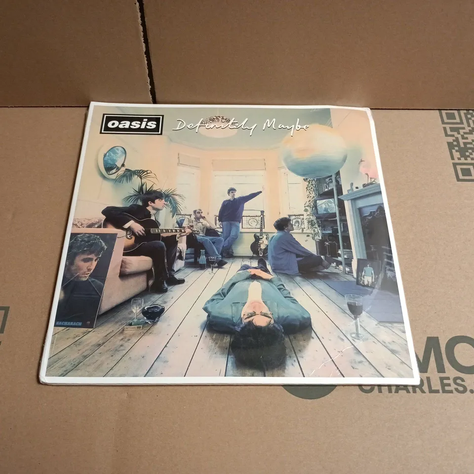 OASIS – DEFINITELY MAYBE - SEALED - VINYL LP