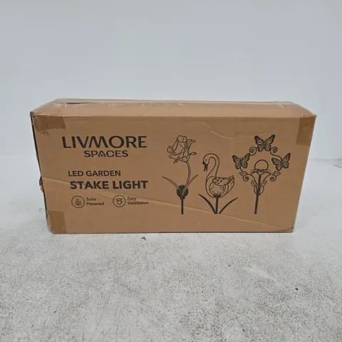 LIVMORE SPACES LED GARDEN STAKE LIGHT