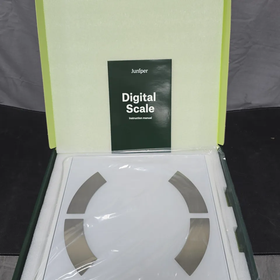 JUNIPER DIGITAL SCALE – BOXED WITH INSTRUCTION MANUAL