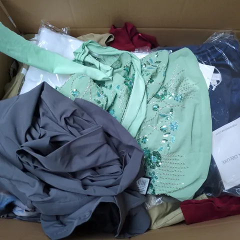APPROXIMATELY 20 ASSORTED CLOTHING AND FASHION PRODUCTS IN VARIOUS STYLES AND SIZES - COLLECTION ONLY
