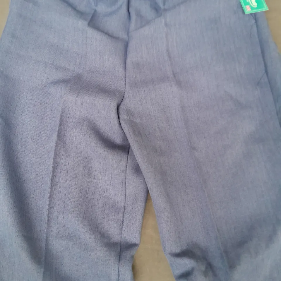 EMMA LONDON TROUSERS IN BLUE SIZE 14