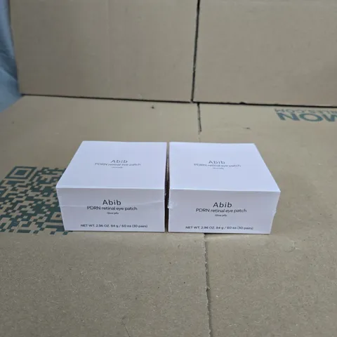 ABIB PDRN RETINAL EYE PATCH – GLOW JELLY, 60 PATCHES PER BOX (2 BOXES)