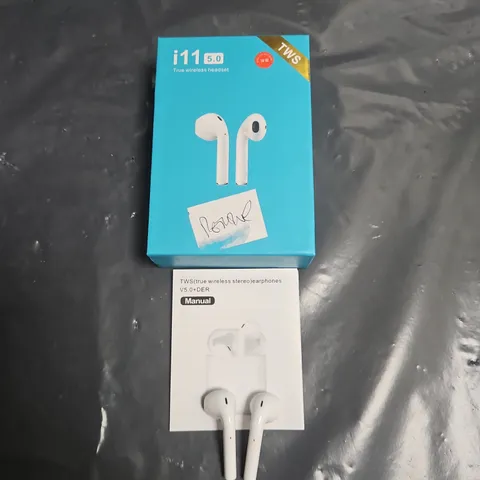I11 TRUE WIRELESS EARBUDS (5.0) – BOXED