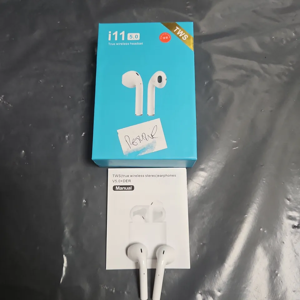 I11 TRUE WIRELESS EARBUDS (5.0) – BOXED