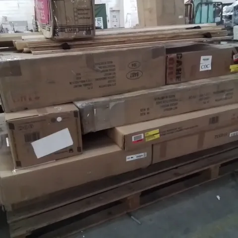 PALLET OF INCOMPLETE FURNITURE SETS