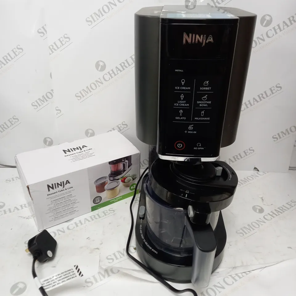 BOXED NINJA CREAMI ICE CREAM & DESSERT MAKER RRP £199