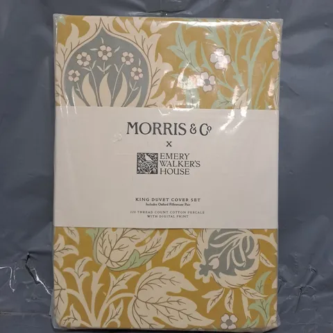 MORRIS & CO X EMERY WALKER'S HOUSE KING DUVET COVER SET