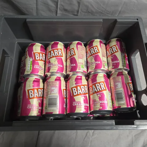 APPROXIMATELY 20 CANS OF BAR CREAM SODA - COLLECTION ONLY 