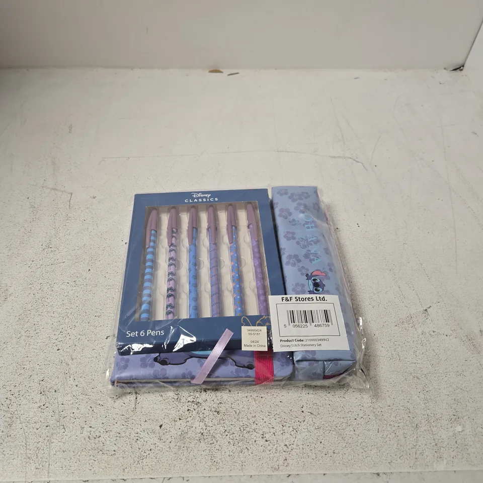 DISNEY LILO & STITCH SET OF 6 PENS