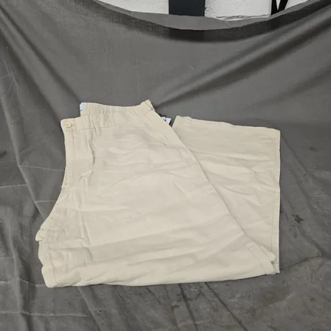 ONLY & SONS LOOSE TROUSERS IN SAND SIZE W34 L32