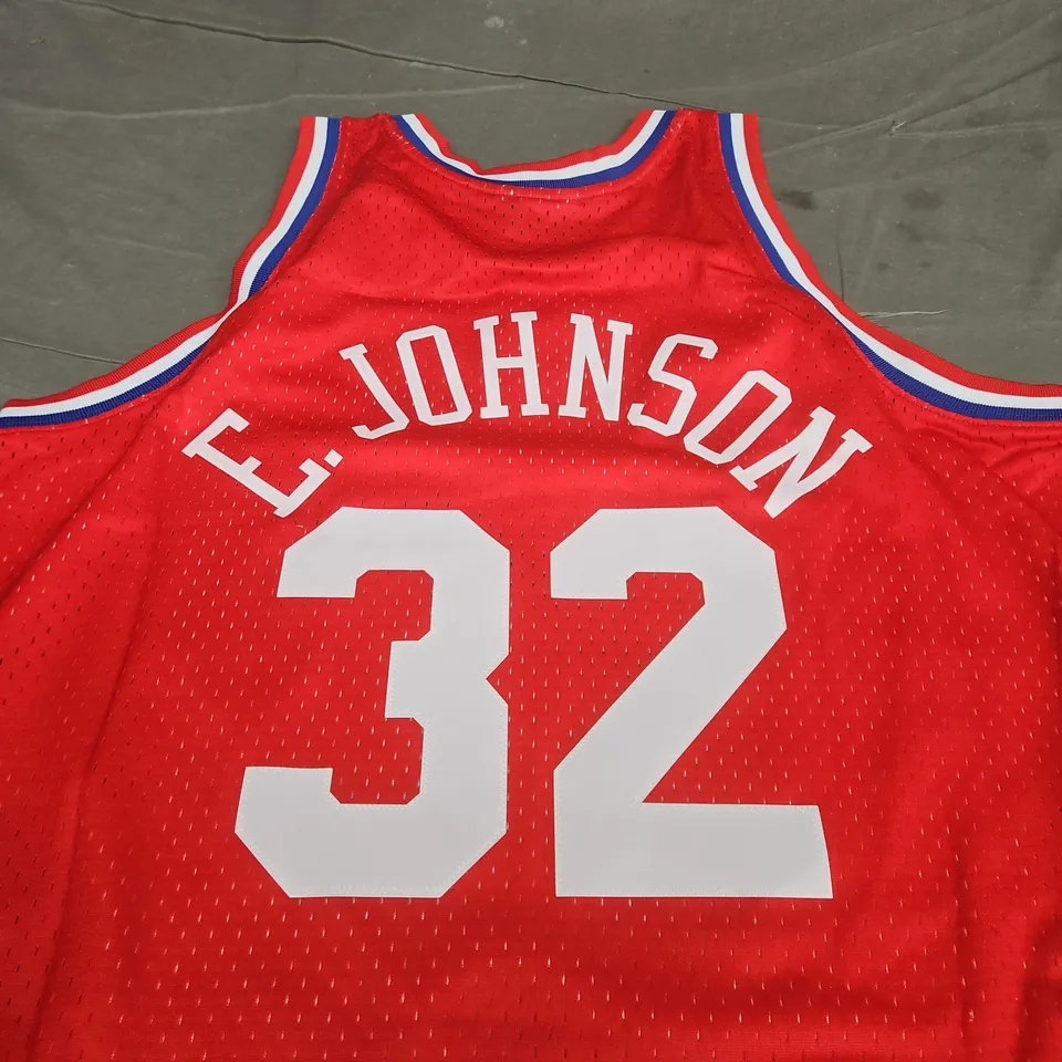 MITCHELL & NESS HARDWOOD CLASSICS NBA ALL-STAR JERSEY – FEB 1-, 1991 EARVIN JOHNSON - SIZE L