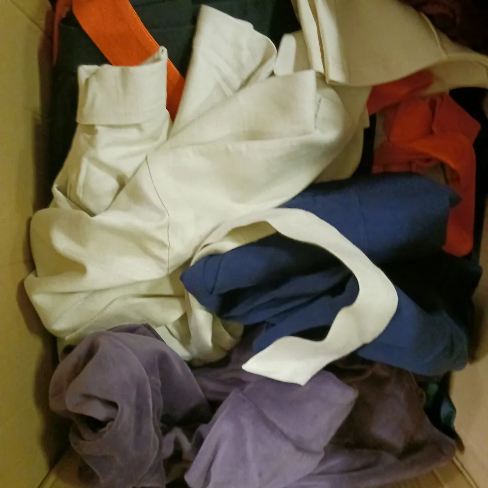 APPROXIMATELY 15 ASSORTED CLOTHING PRODUCTS IN VARIOUS STYLES & SIZES 