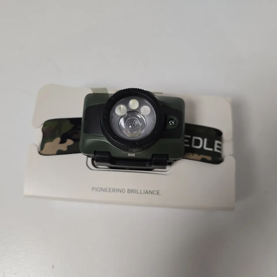 BOXED LEDLENSER HF7R RGB HEADLAMP IN CAMO