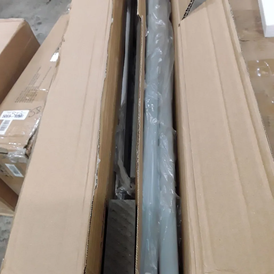 BOXED GLASS DINING TABLE 