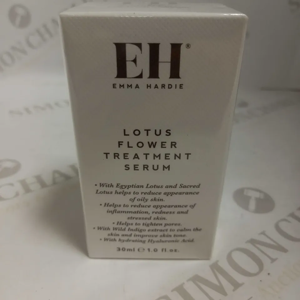 SEALED EMMA HARDIE LOTUS FLOWER TREATMENT SERUM 30ML