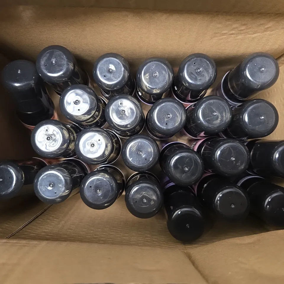 APPROXIMATELY 20 ASSORTED MATRIX BLOW DRY SPRAYS TO INCLUDE CARAMEL BLONDE, BLOOMING ORCHID, TITANIUM SILVER, ETC - COLLECTION ONLY