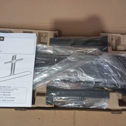 SANUS WSSATM1 B2 EXTENDABLE SOUNDBAR TELEVISION WALL MOUNT FOR SONOS ARC