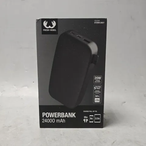 BOXED FRESH N REBEL POWER BANK 24000MAH