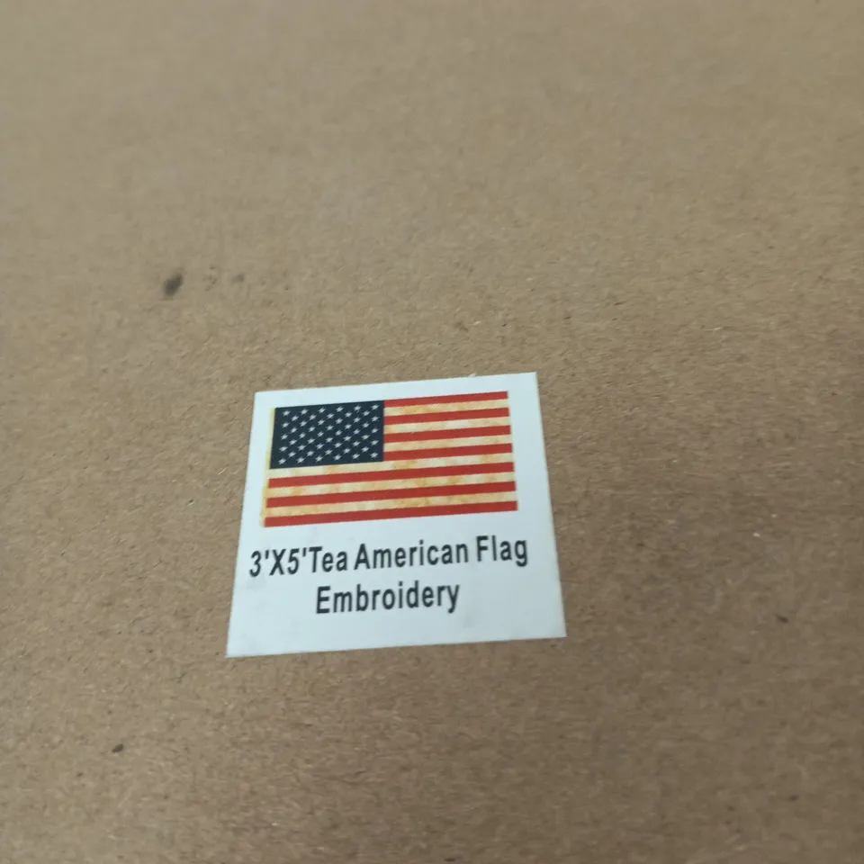 3' X 5' AMERICAN FLAG EMBROIDERED - DECORATIVE