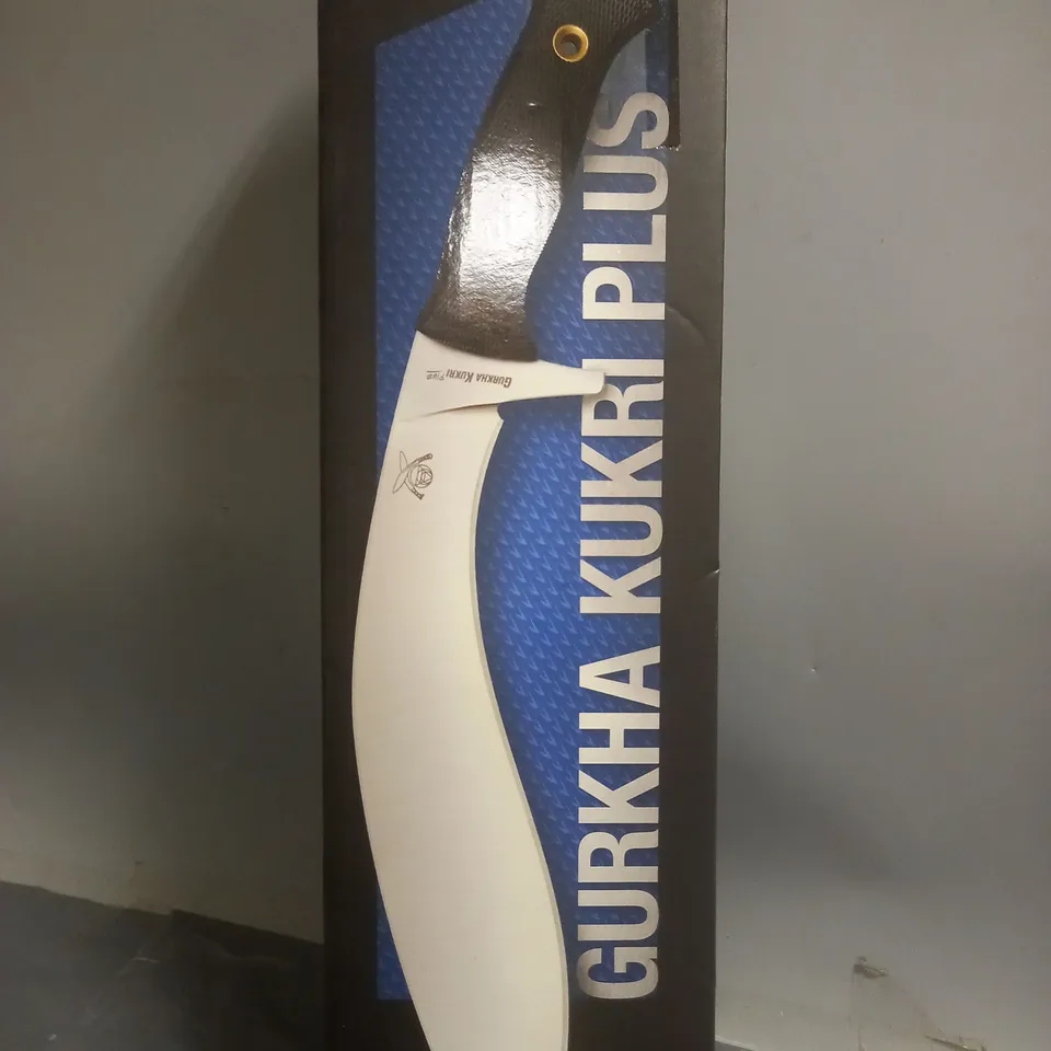 BOXED COLD STEEL 12" GURKHA KUKRI PLUS 