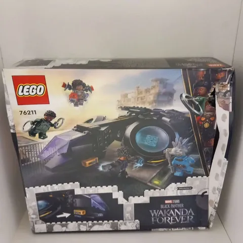 BOXED LEGO 76211 MARVEL STUDIOS BLACK PANTHER WKANADA FOREVER