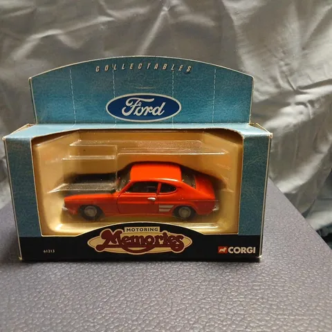 CORGI FORD MOTORING MEMORIES COLLECTABLES DIE-CAST CAR β RED