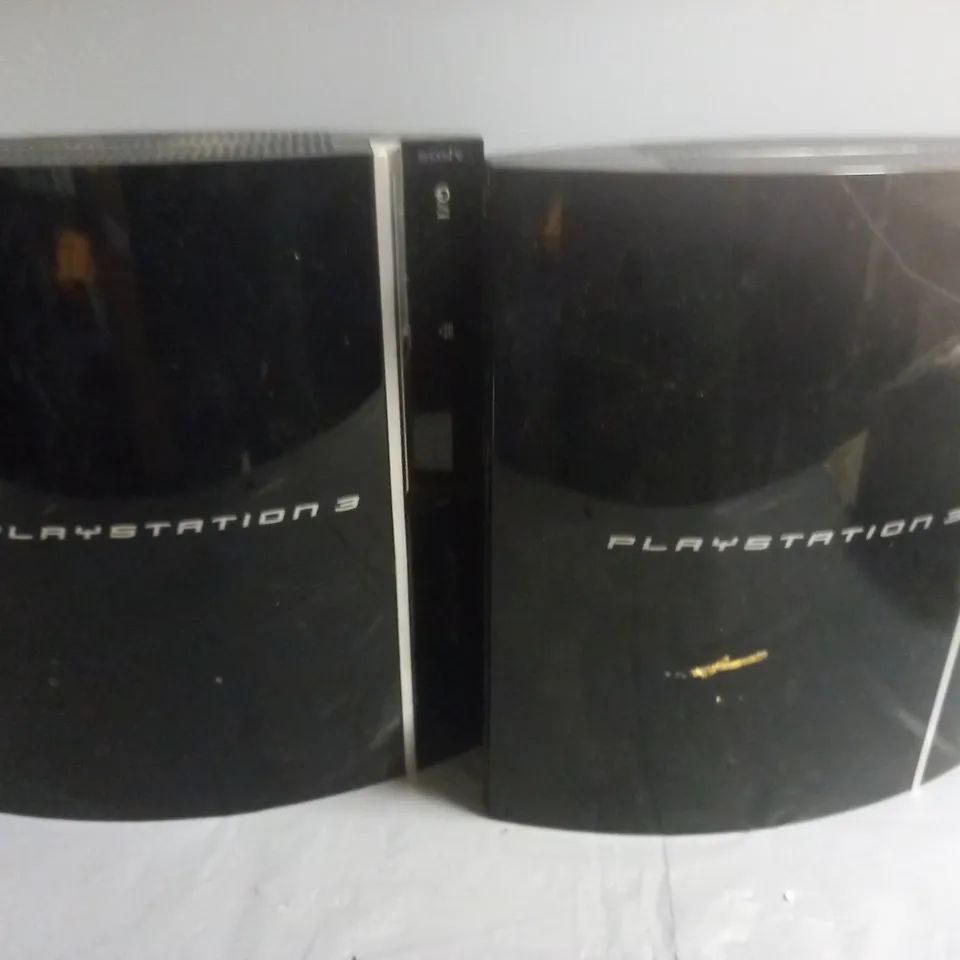 LOT OF 2 UNBOXED PLAYSTATION 3 CONSOLES