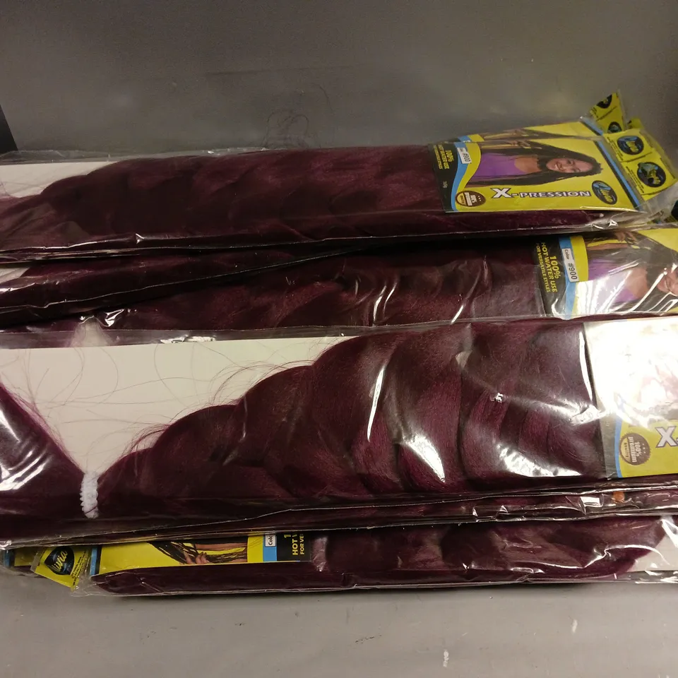 APPROXIMATELY 20 SEALED OLIVIA X-PRESSION HAIR PIECES - #900