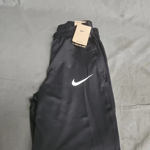 NIKE MEN'S BLACK TRACK PANTS - SIZE SMALL