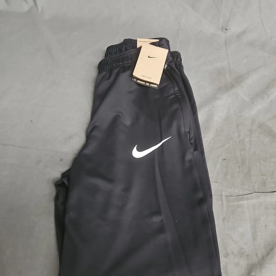 NIKE MEN'S BLACK TRACK PANTS - SIZE SMALL