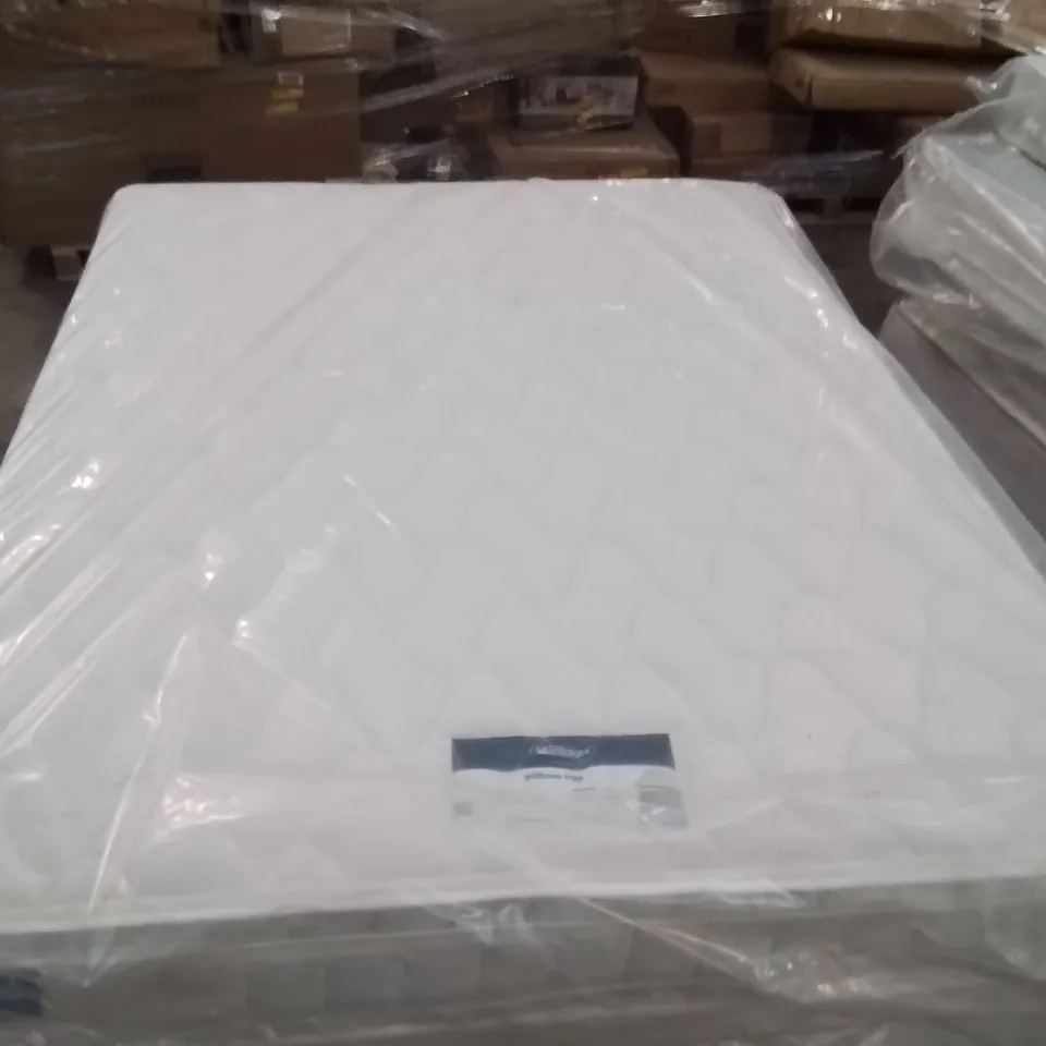 QUALITY BAGGED SILENTNIGHT MIRACOIL PILLOWTOP 5' KINGSIZE MATTRESS  RRP £499