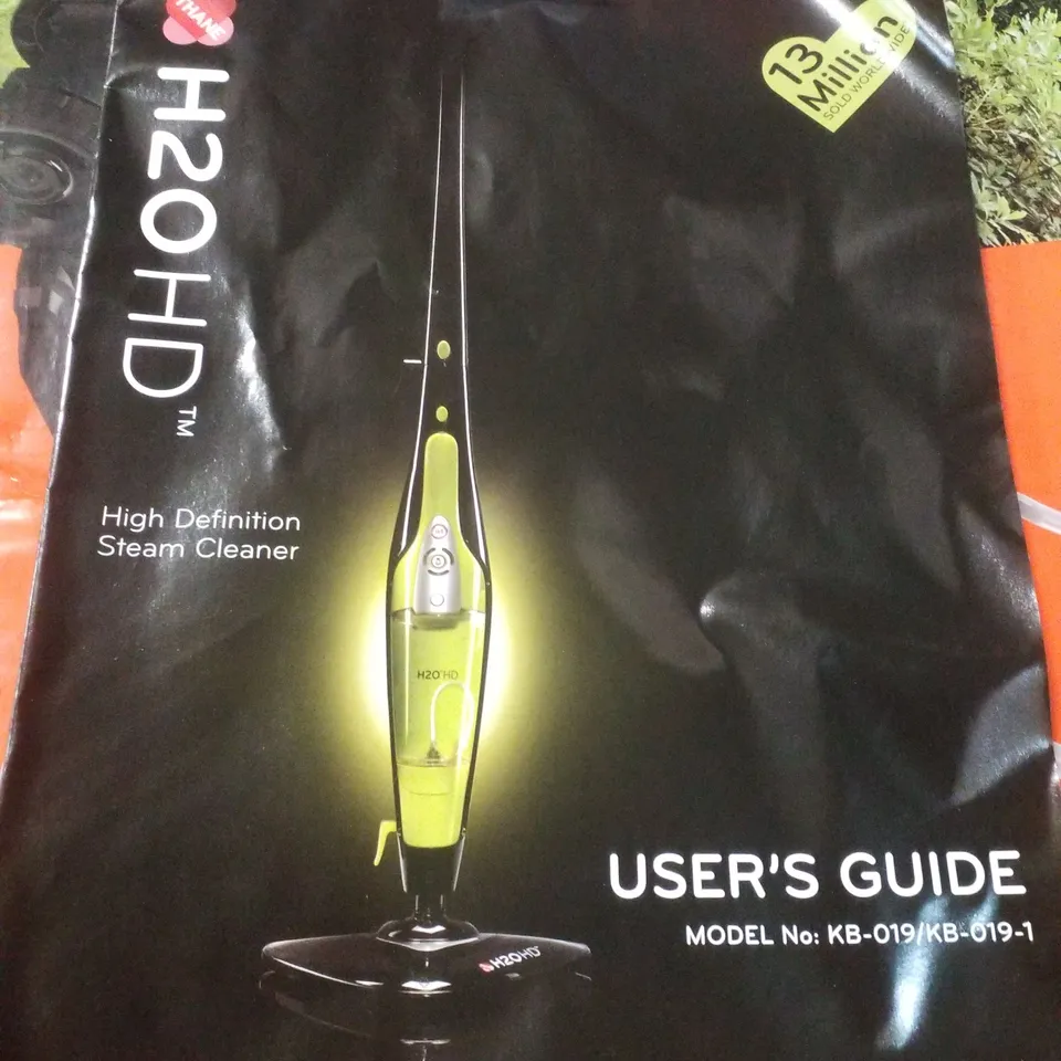 BOXED THANE H2O HD FOLDABLE HANDHELD STEAM CLEANER 1500W