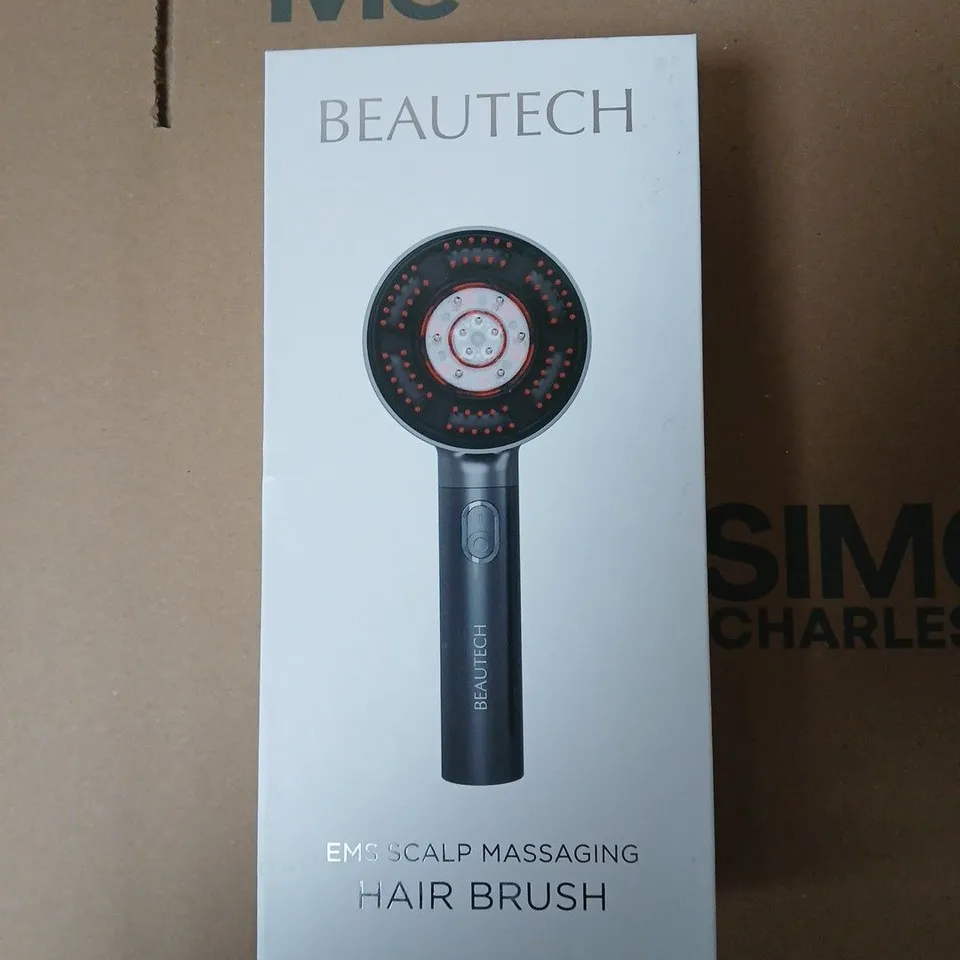 BEAUTECH EMS SCALP MASSAGING HAIR BRUSH – BOXED