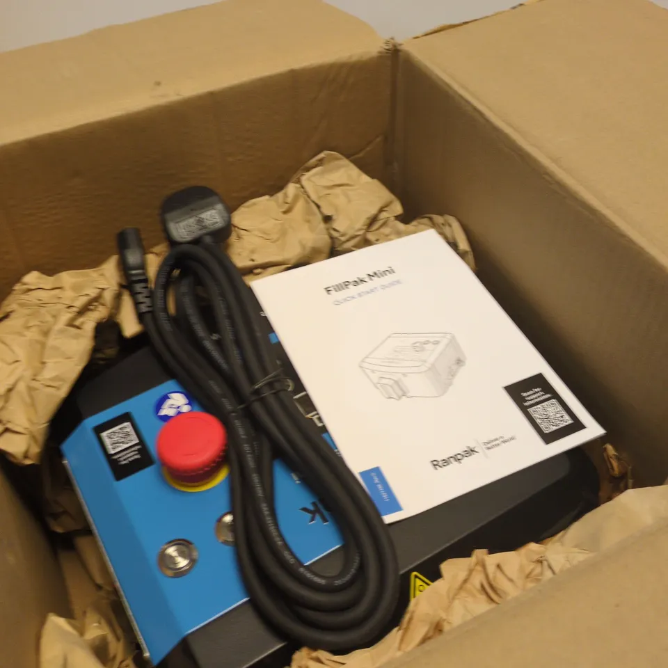 RANPAK FILLPAK MINI PACKAGING MACHINE (FPKMIN) – WITH MANUAL
