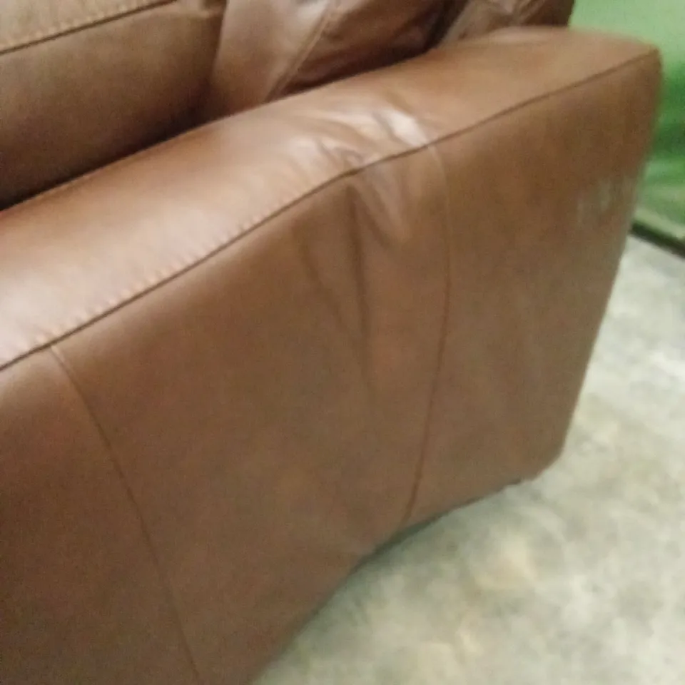 ARDEN ITALIAN LEATHER 4 SEATER SOFA RRP £1349